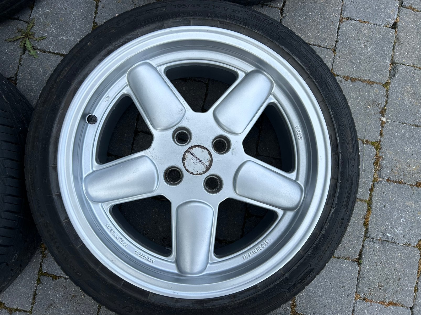 Jante AC Schnitzer 16 ‘ 4x100, Enlèvement, Pneu(s)