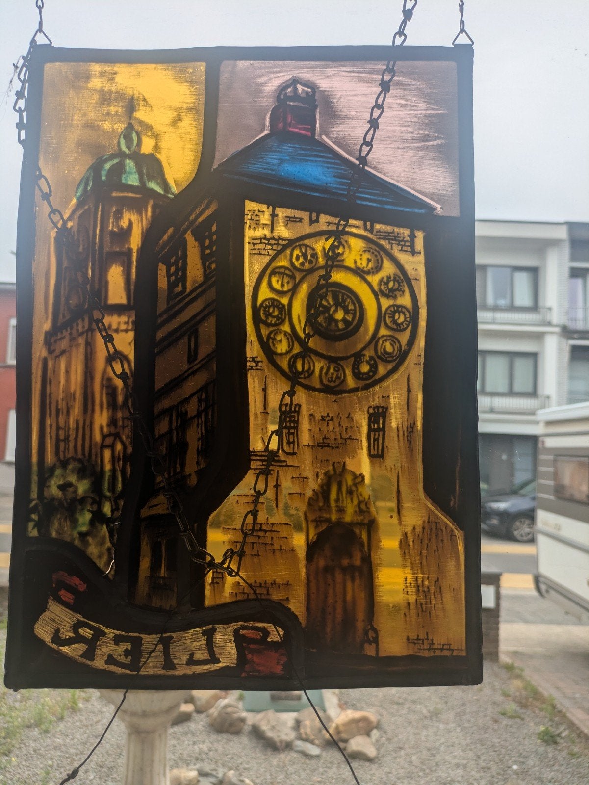 Glasraam, Enlèvement