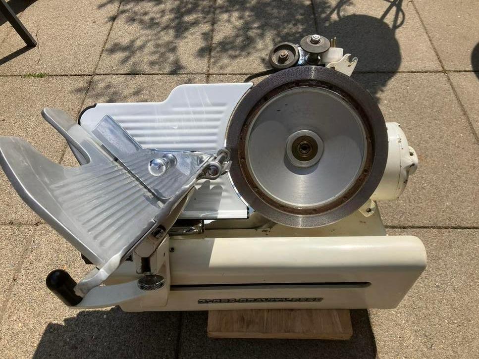 Professioneel retro snijmachine Globe model 150, Ophalen, Gebruikt