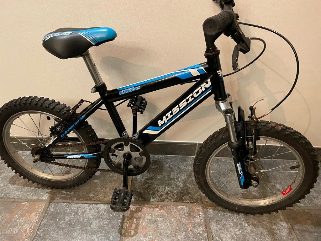 fiets 16 inch mission elite, Ophalen