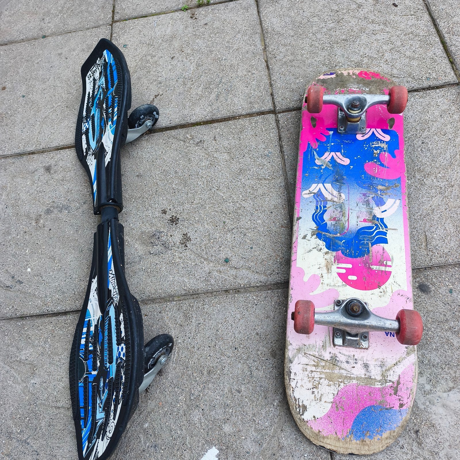 Skateboarden, Enlèvement
