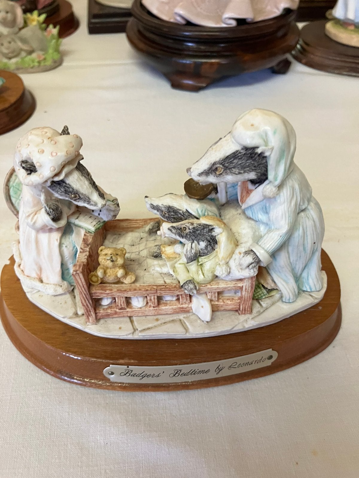 Beeldje leonardo collectie dassen, Ophalen