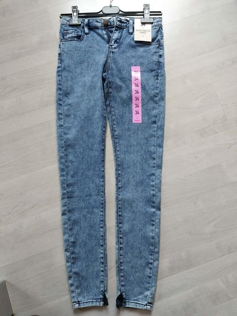 Damens Nieuw Strecth Skinny broek Maat 34, Kleding | Dames, Spijkerbroeken en Jeans, Ophalen, Nieuw