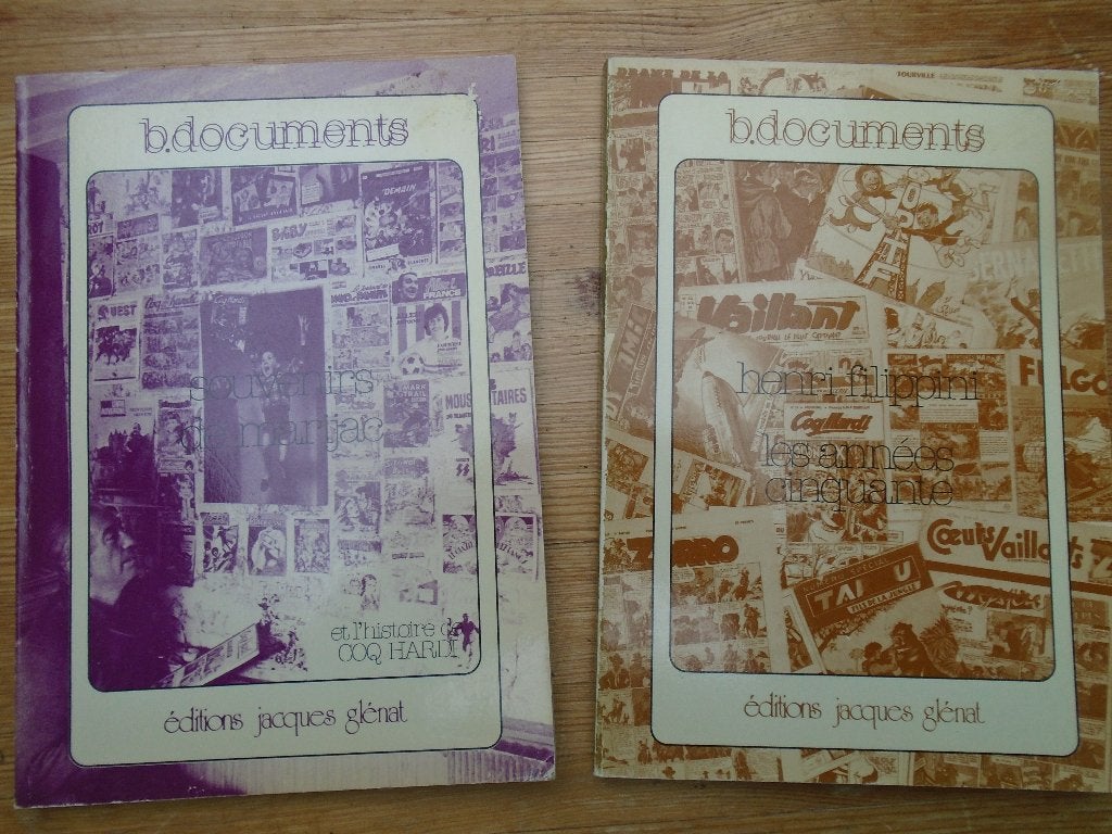 b. documents : Souvenir de Marijac et Henri Filippini, Plusieurs BD, Enlèvement ou Envoi, Henri fillipine, Utilisé