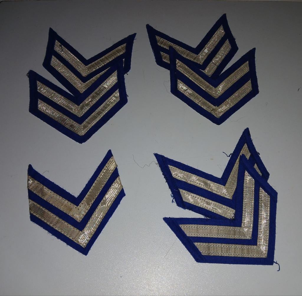 Lot de grade epaule de la police communale, Collections