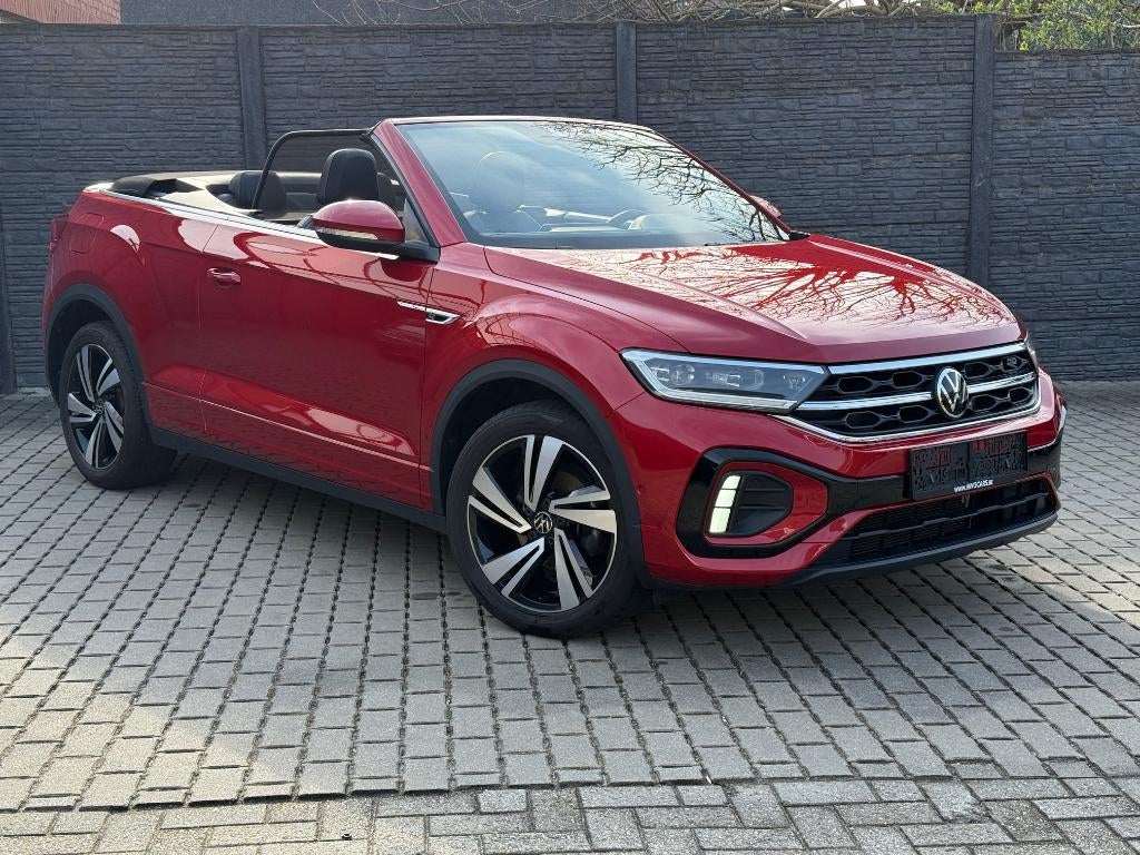 Volkswagen T-Roc Cabrio 1.5 Tsi R-Line DSG "Navi/Camera", Achat, Entreprise, Entretenue par le concessionnaire, Noir