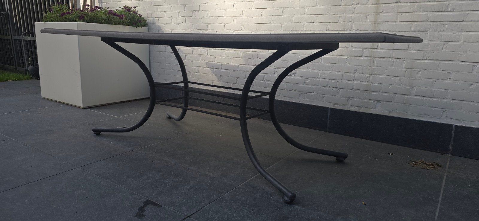Tuintafel Arduin, Ophalen, Zo goed als nieuw, Rechthoekig
