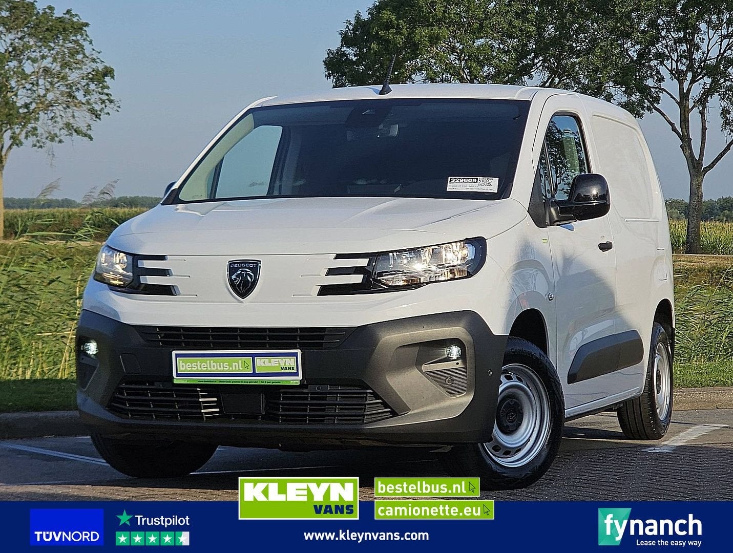 Peugeot PARTNER 1.5 Facelift Navi 3-Zit, Wit, Bedrijf, Te koop, Cruise Control
