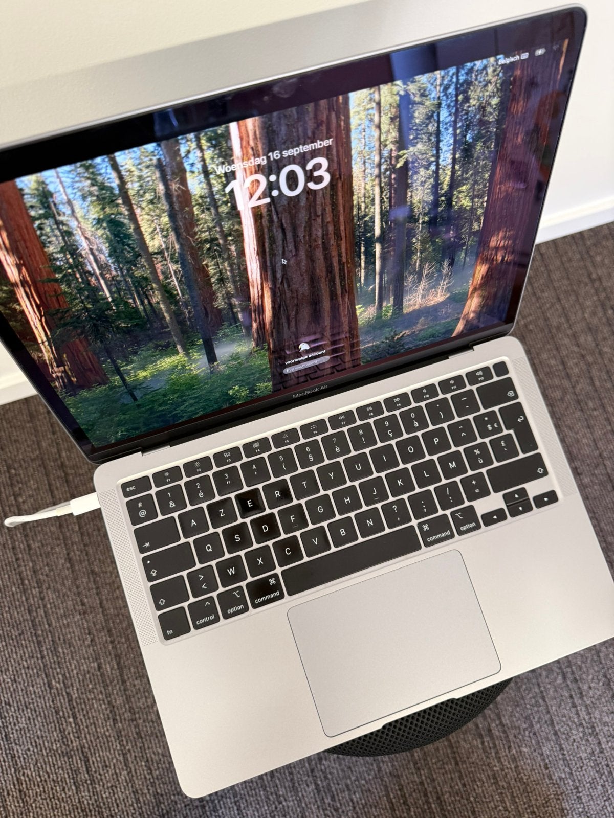 MacBook Air 13" 2020 - i3 - 8GB - 256GB SSD, Computers en Software, Gebruikt, 256 GB, 8 GB, 13 inch