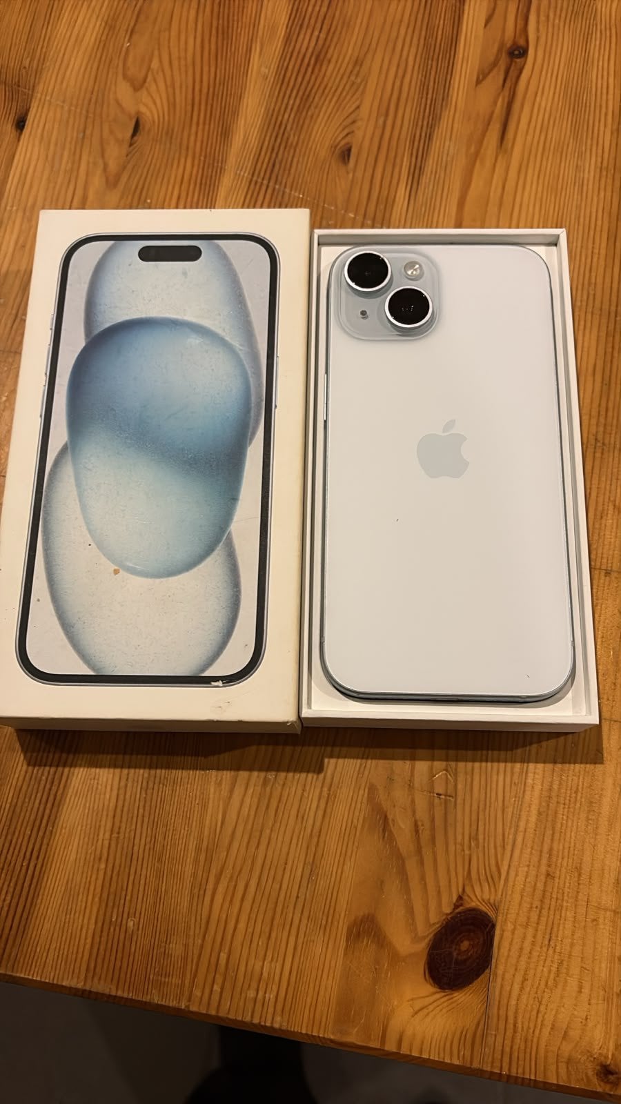 Iphone 15 128gb in perfecte staat !!, Télécoms, Enlèvement, Comme neuf, Bleu, IPhone 15