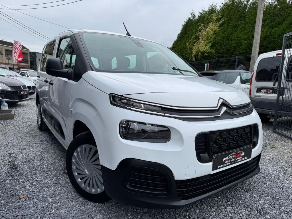 Citroen Berlingo 1.5HDi 5zitplaatsen/ 1e hands/ 1 j garantie, Auto's, Voorwielaandrijving, 4 cilinders, Wit, 5 deurs
