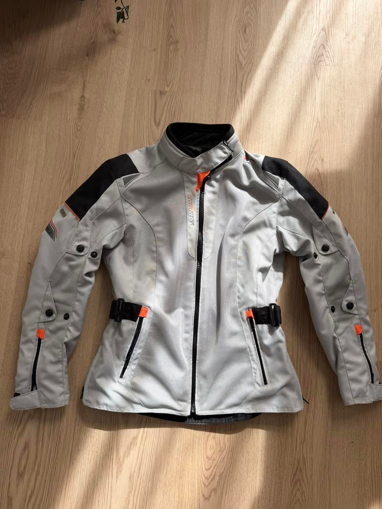 Motorjas vrouw - Modeka Upswing Lady maat 34, Motoren, Ophalen, Tweedehands, Dames, Jas | textiel