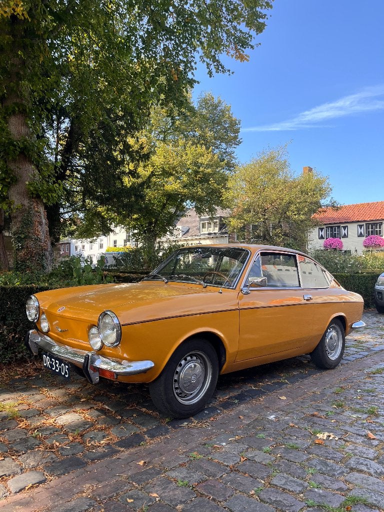 Fiat 850 Sport Coupe, Auto's, Achterwielaandrijving, Zwart, Particulier, 2 zetels