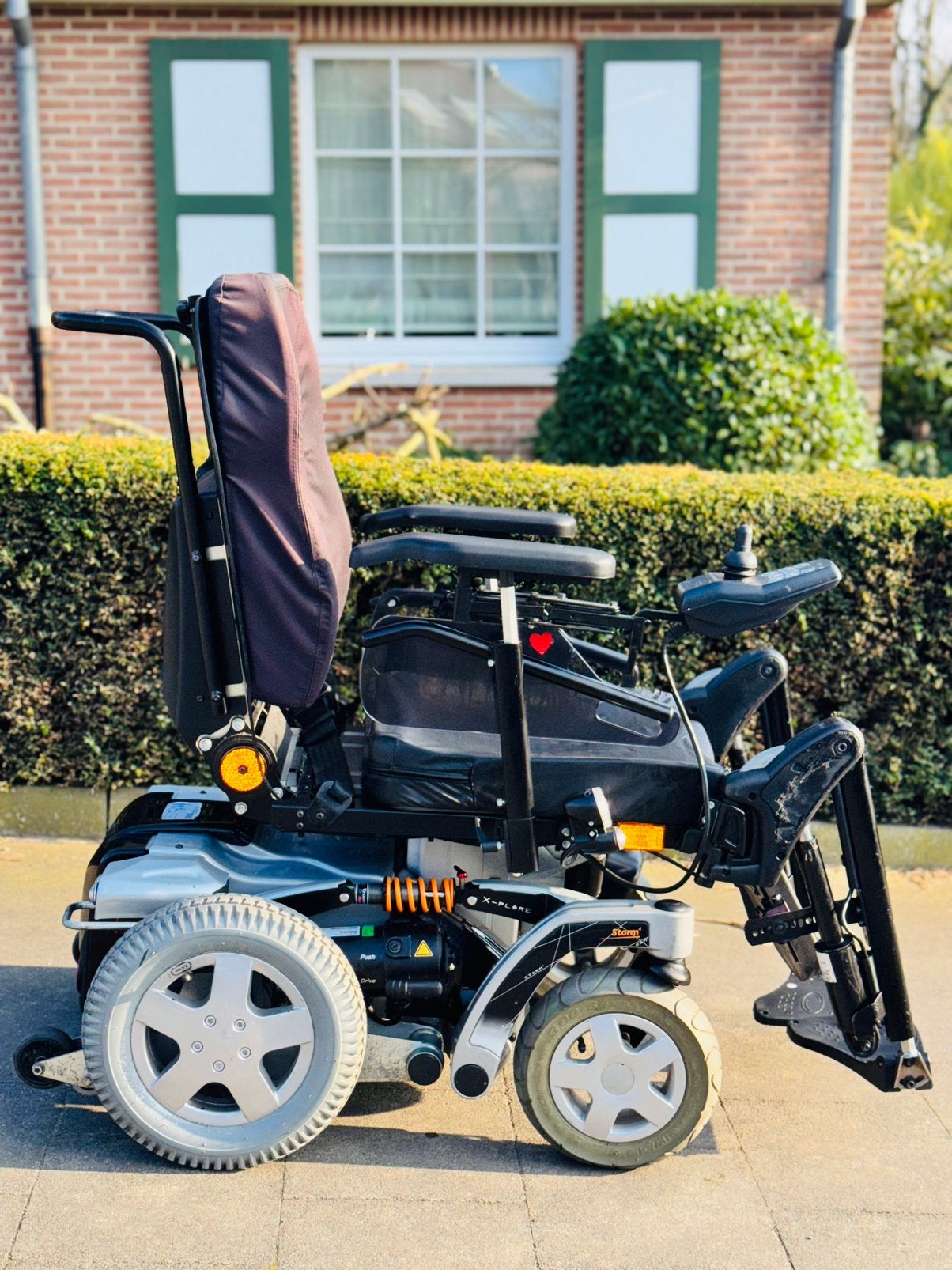 Invacare Storm Fauteuil électrique chaise roulante handicape, Enlèvement ou Envoi, Pliant, Comme neuf, Fauteuil roulant électrique