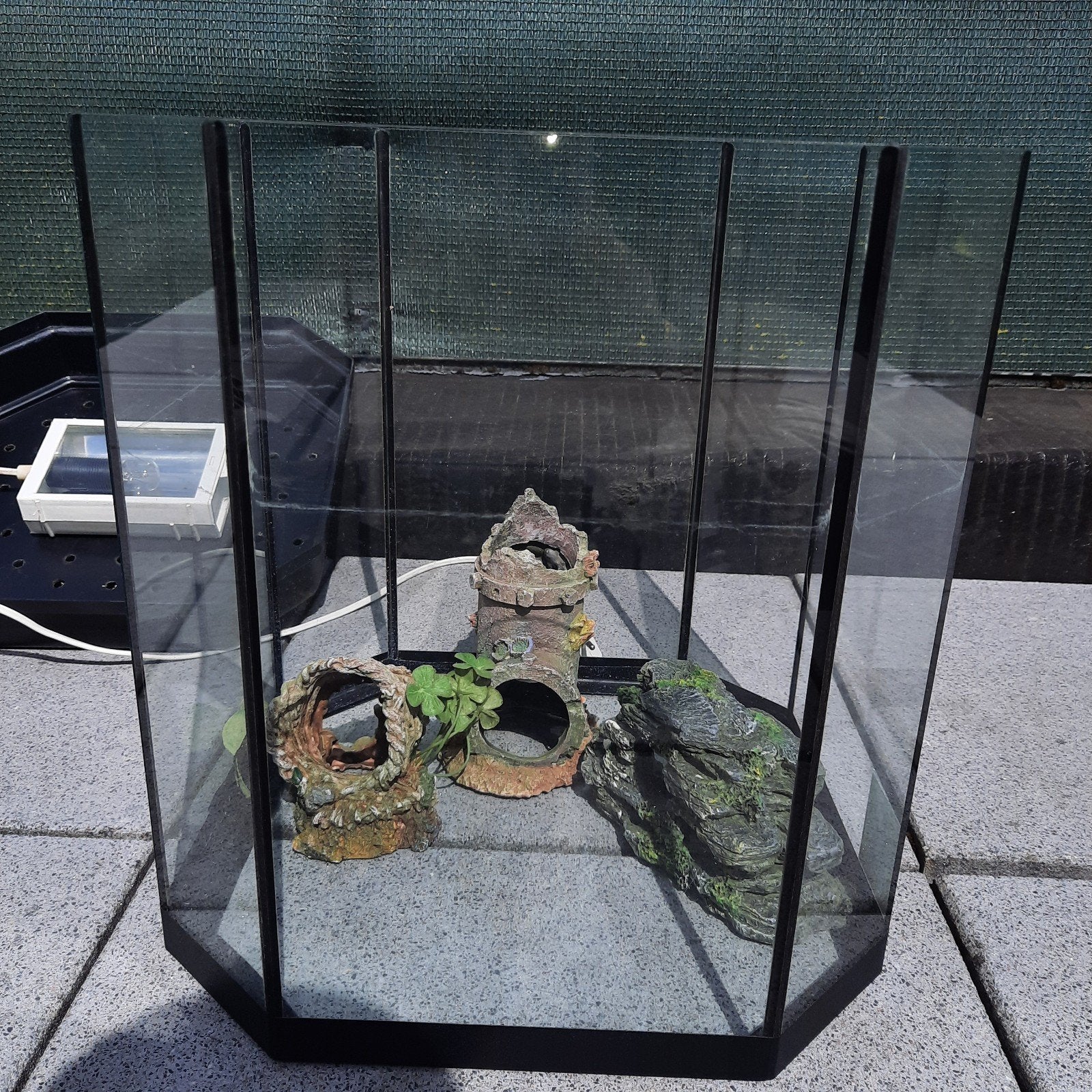 Aquarium en toebehoren., Enlèvement