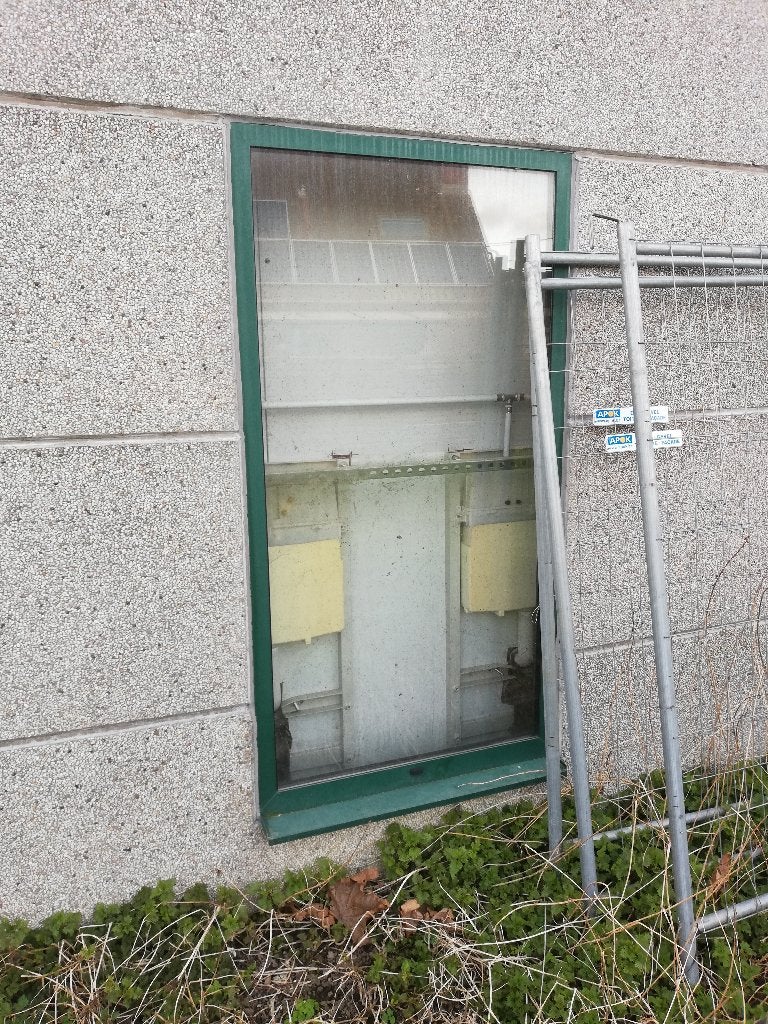 raam met dubbel glas aluminium, Doe-het-zelf en Bouw, Ophalen, Gebruikt, Dubbelglas
