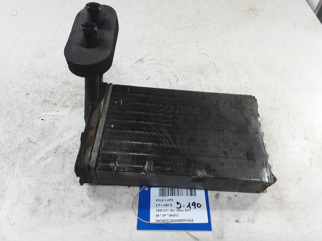 RADIATEUR DE CHAUFFAGE Volkswagen Lupo (6X1), Volkswagen, Mevr. I. Hauben, Utilisé, Rue de l'Espoir 34 34
4030  GRIVEGNÉE, BE