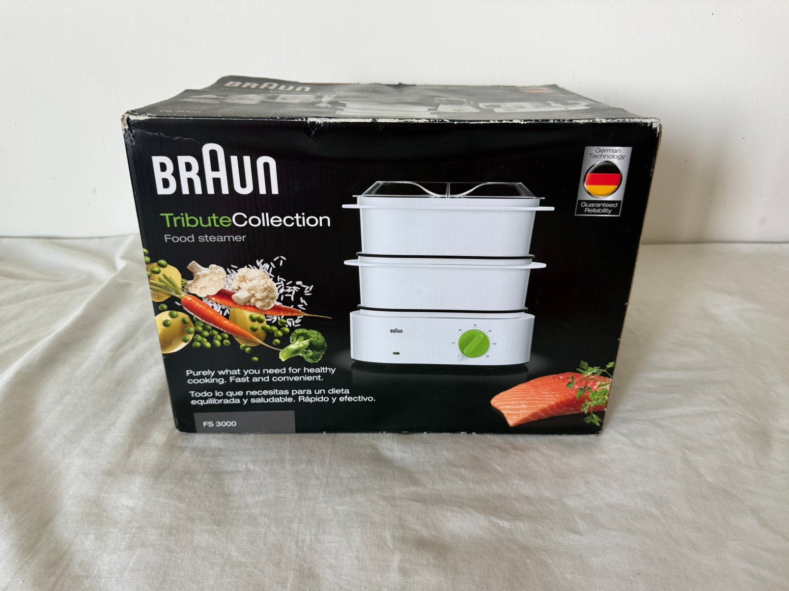 Braun FS 3000 Cuiseur Vapeur Tribute Collection, Electroménager, Vapeurs, Enlèvement ou Envoi