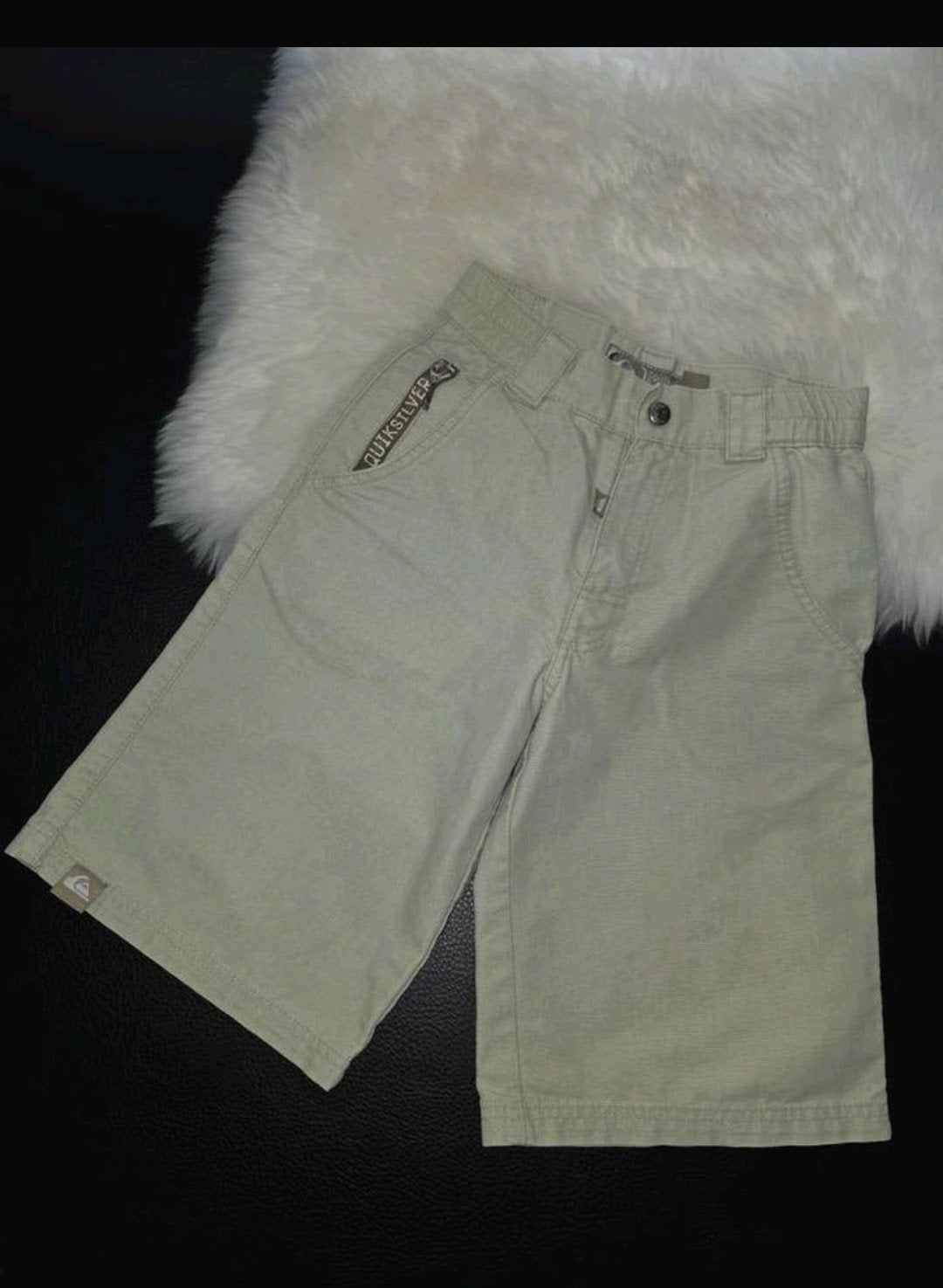 Short / bermuda Quicksilver 10 j / maat 140 ZGAN, Broek, Ophalen of Verzenden, Zo goed als nieuw, Quicksilver