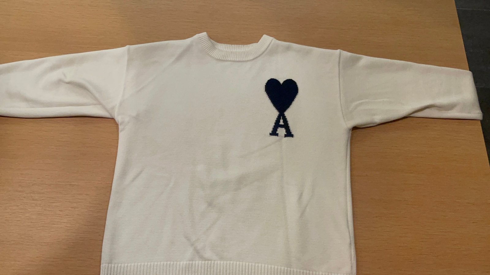 3 truien van Ami wit/zwart - Blauw/wit - Grijs/zwart, Kleding | Heren, Truien en Vesten, Ophalen of Verzenden, Zo goed als nieuw