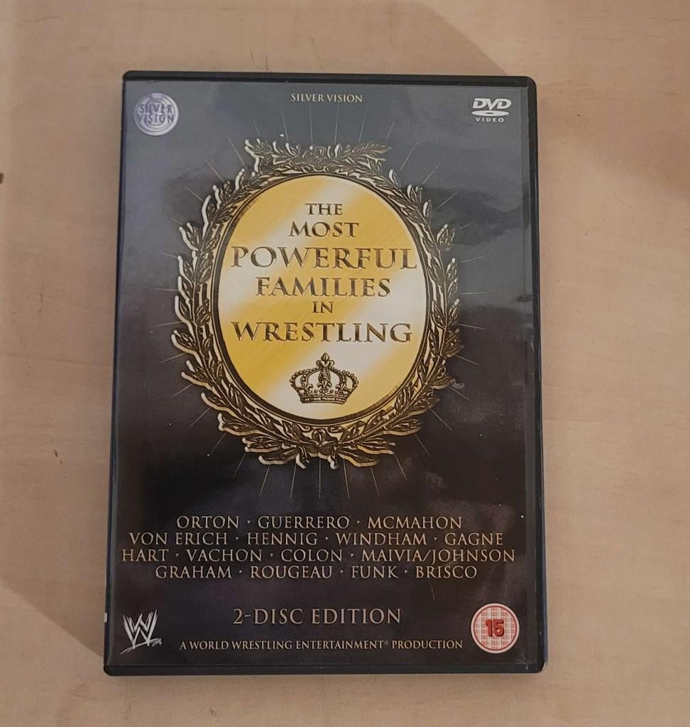 The Most Powerful Families in Wrestling (WWE), Cd's en Dvd's, Vanaf 16 jaar, Ophalen of Verzenden, Zo goed als nieuw, Actie en Avontuur
