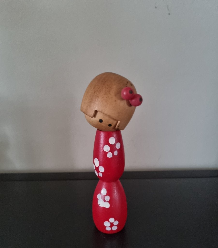 Lieve gesigneerde Kanzashi Kokeshi, Antiek en Kunst, Kunst | Niet-Westerse kunst, Verzenden