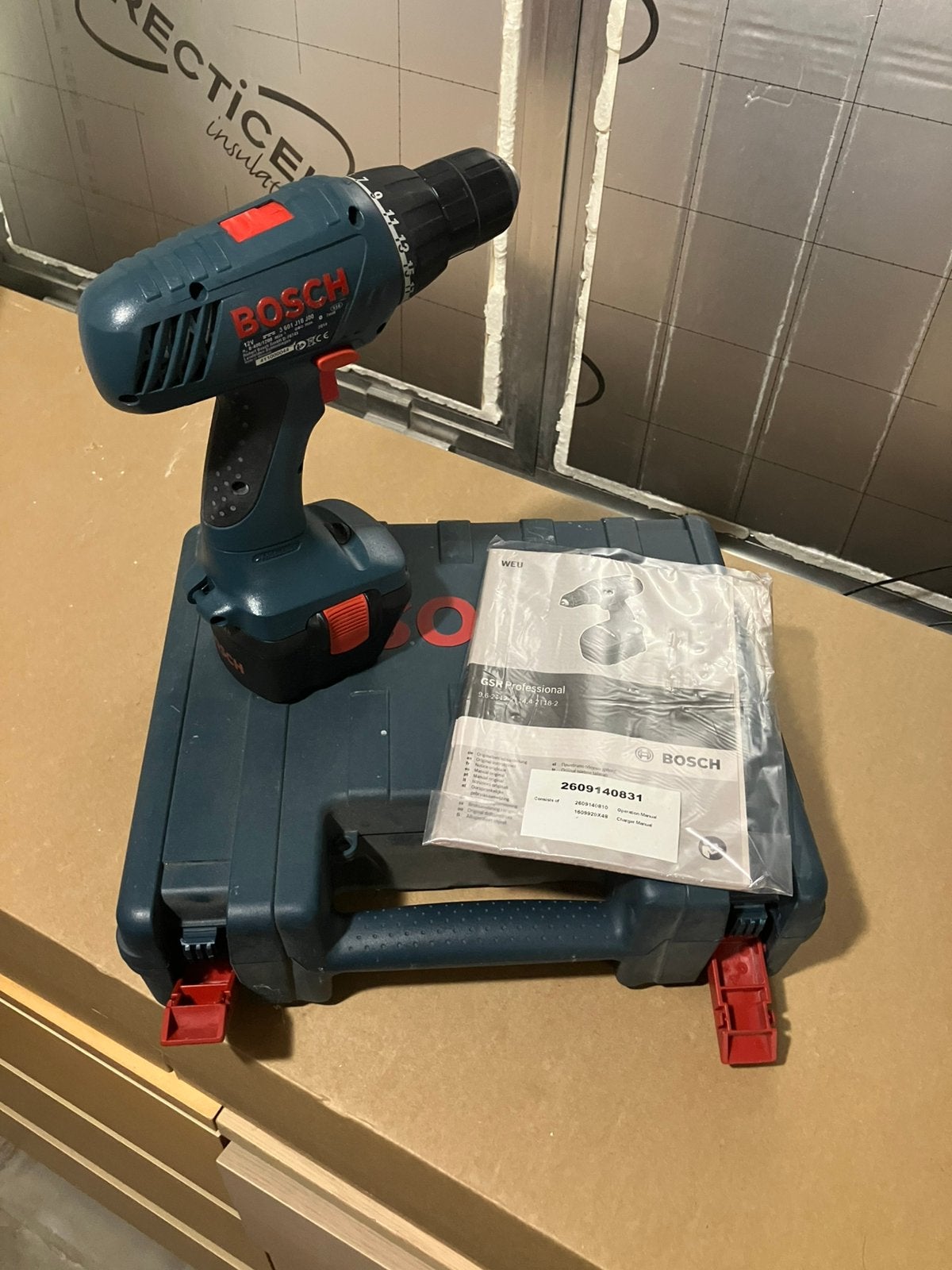 Bosch professional schroefboormachine, Ophalen, Zo goed als nieuw