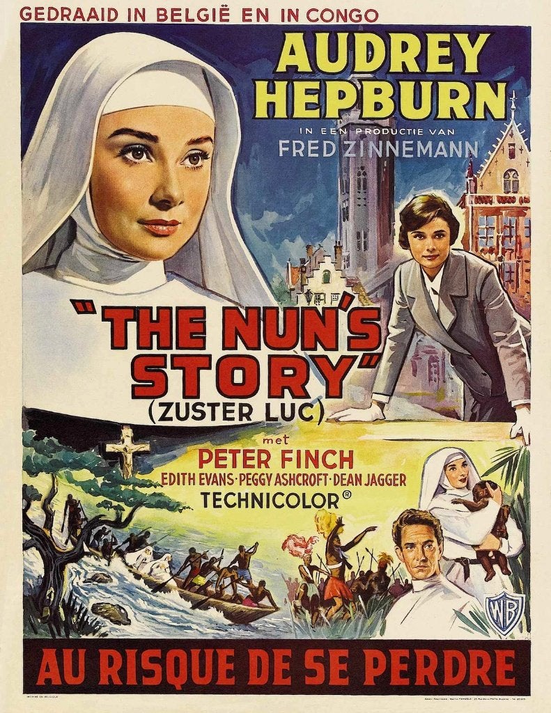 16mm speelfilm -- The Nun's Story (1959) technicolor, Ophalen of Verzenden, 16mm film