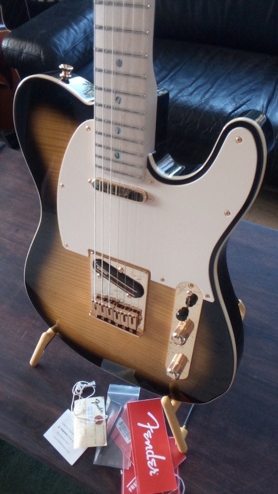 Neuve: Fender Japan Télécaster Série Artist Richie Kotzen, Musique & Instruments, Enlèvement ou Envoi, Neuf, Solid body, Fender