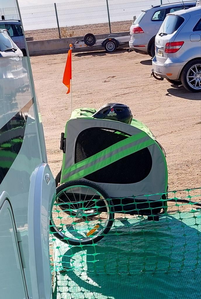 Remorque chien pour vélo ou poussette., Enlèvement