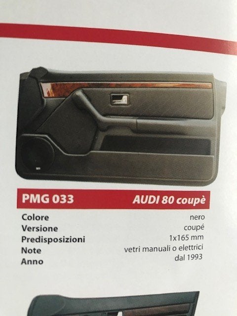 Poket – PMG033 - deurpaneel voor Audi 80, Enlèvement ou Envoi, Neuf