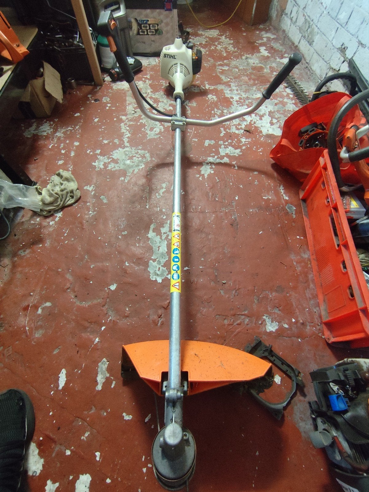 débroussailleuse Stihl fs 55, Enlèvement