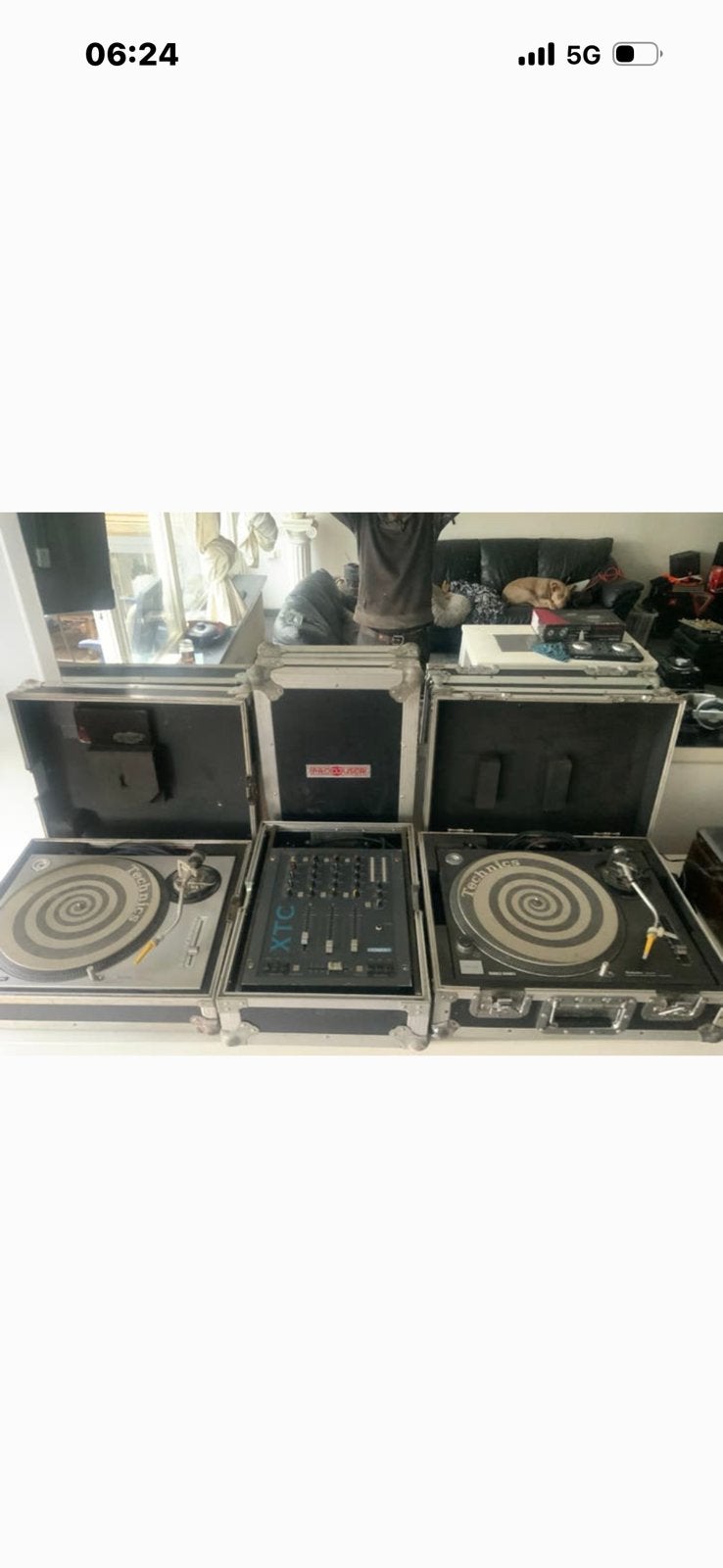 Prof. Dj set 2x techniks draaitafels , Dateq mengpaneel, Muziek en Instrumenten, Dj-sets en Draaitafels, Ophalen of Verzenden