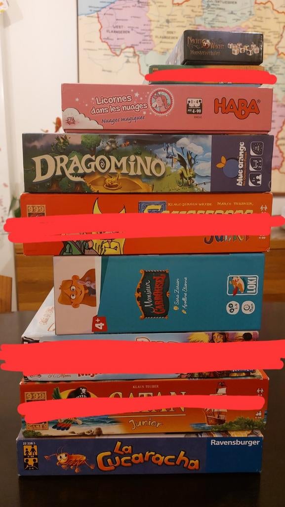 Gezelschapsspellen kinderen (prijzen in info), Hobby en Vrije tijd, Ophalen of Verzenden
