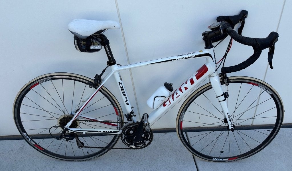 Giant Defy 1 racefiets - maat M, Fietsen en Brommers, Ophalen, Gebruikt, Velgrem, Aluminium