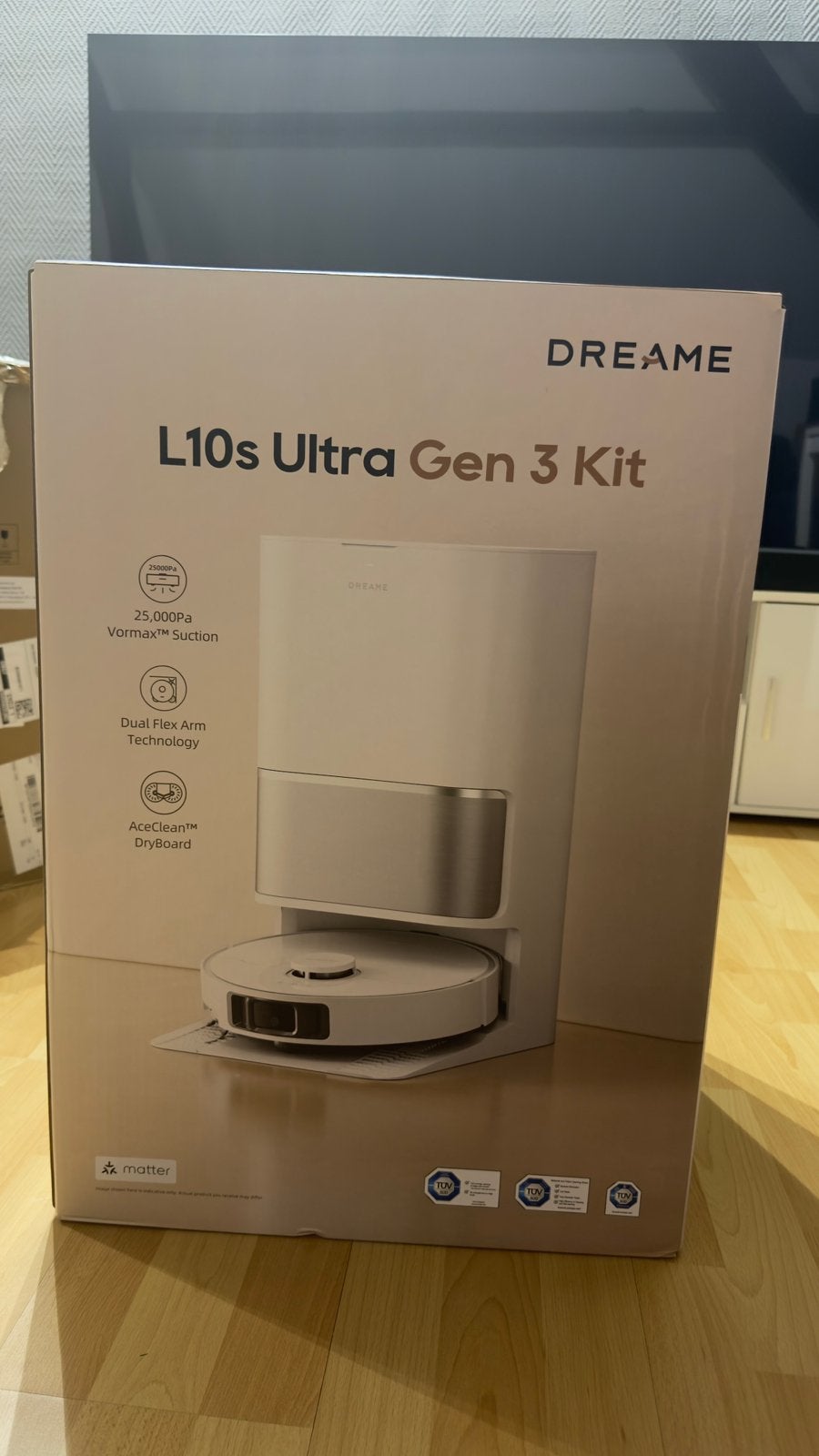Dreame L10s Ultra Gen 3, Enlèvement, Comme neuf, Sac à poussière, Dreame