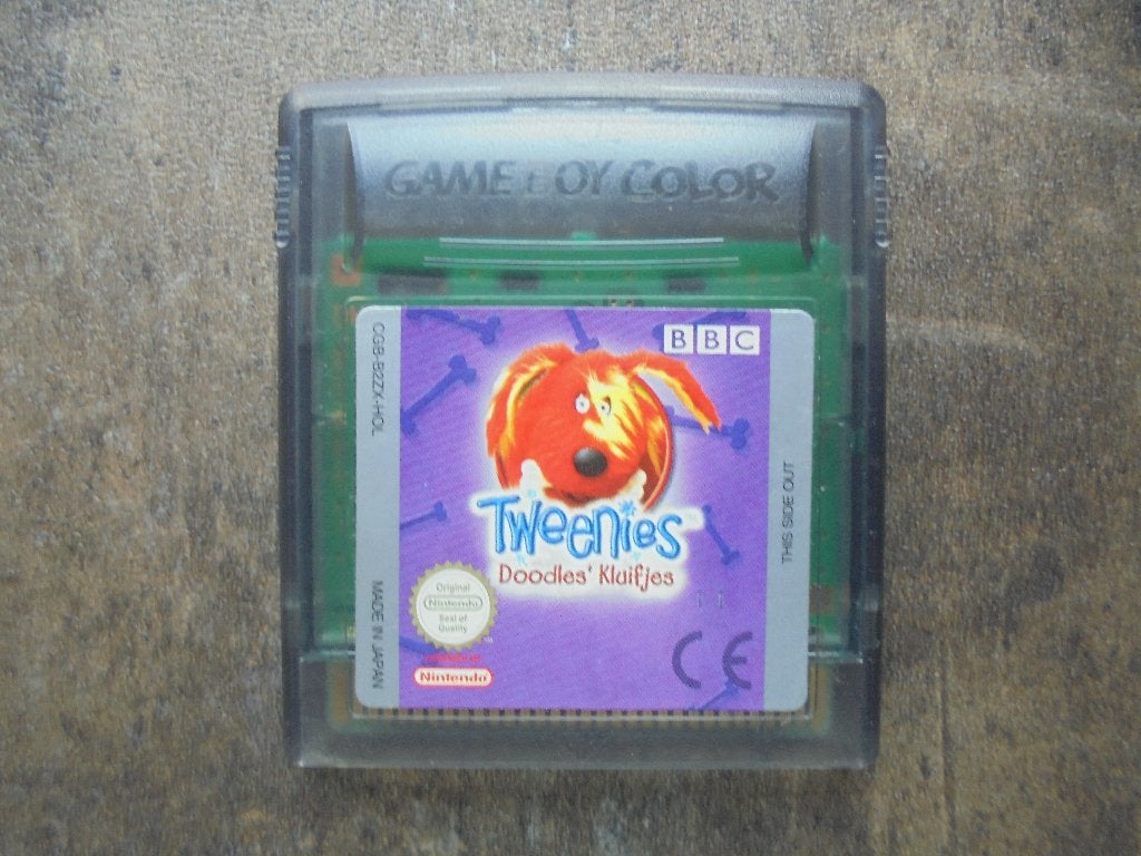 Tweenies Doodles' Kluifjes voor Game Boy Color (zie foto's), Games en Spelcomputers, 1 speler, Ophalen of Verzenden, Gebruikt