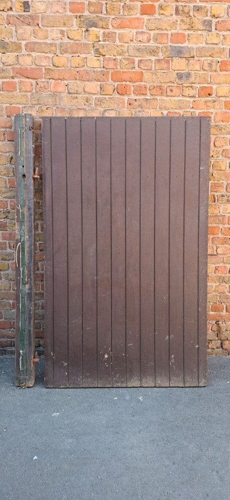 Houten deur, Gebruikt, Minder dan 200 cm, Buitendeur, Hout
