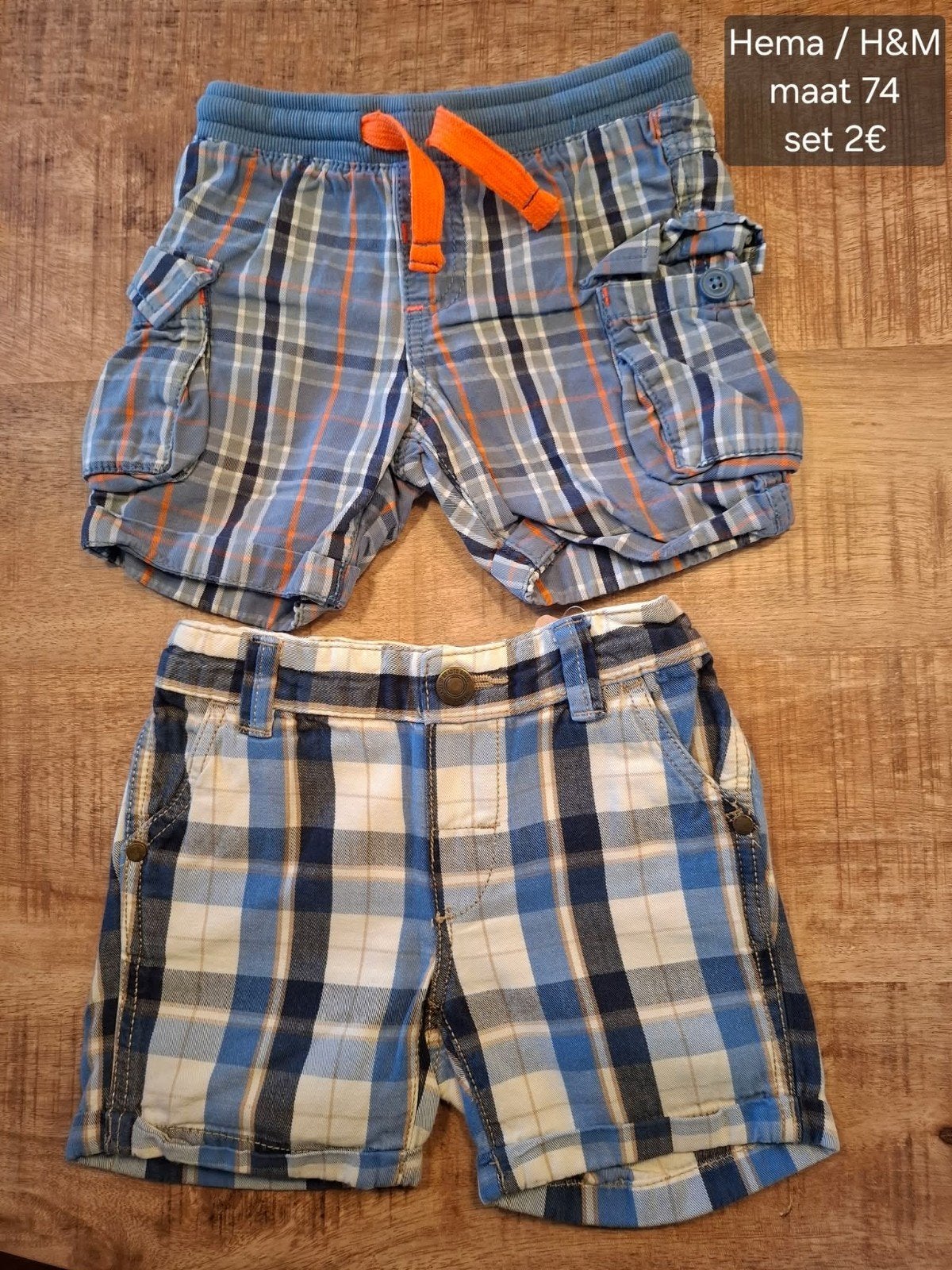 short maat 74, Kinderen en Baby's, Ophalen, Gebruikt, Broekje, Hema