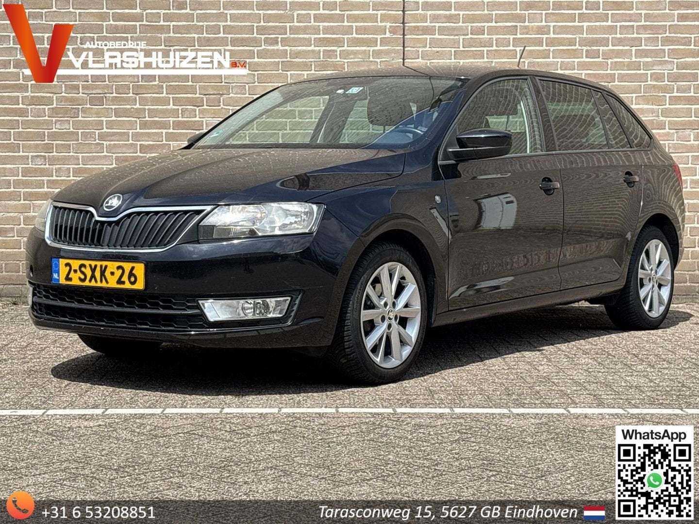 Skoda Rapid Spaceback 1.2 TSI Greentech Ambition Businesslin, Auto's, Skoda, Start-stop-systeem, Zwart, Zwart, Bedrijf