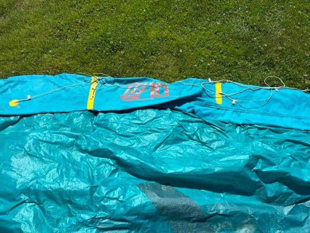 Ensemble complet Kitesurf North Evo 10 m² – Planche North, Enlèvement, Utilisé, 10 m², Kite