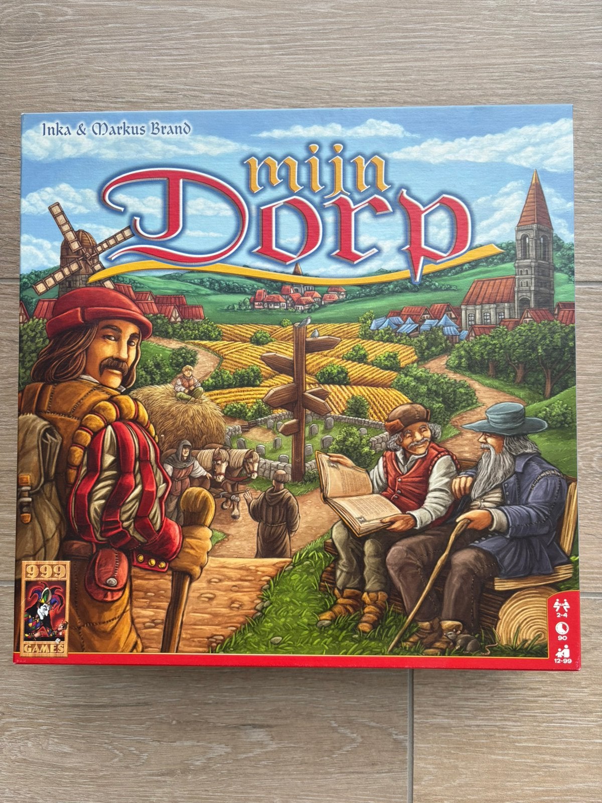 999 games Bordspel Mijn Dorp Gezelschapsspel Board game, Hobby en Vrije tijd, Ophalen
