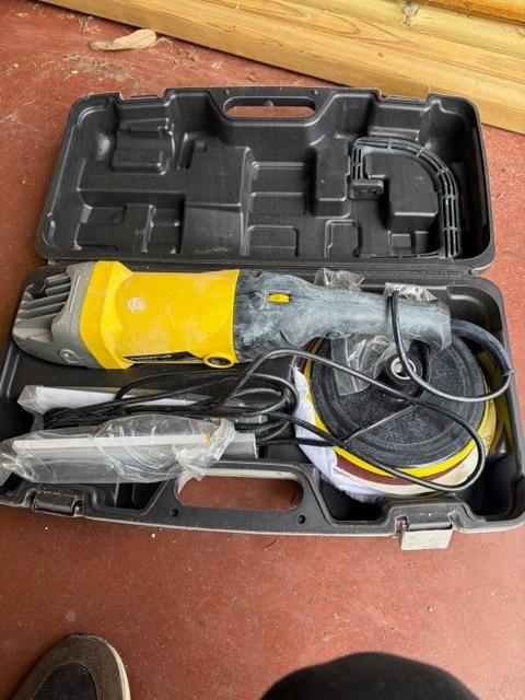 Powerplus POWX0474 haakse poliermachine, Ophalen, Zo goed als nieuw