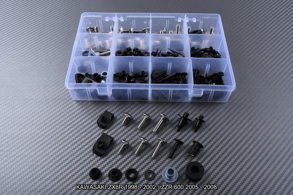 Kuip bouten set voor KAWASAKI ZX6R ZZR 600 1998 2008, Motoren, Ophalen of Verzenden, Nieuw