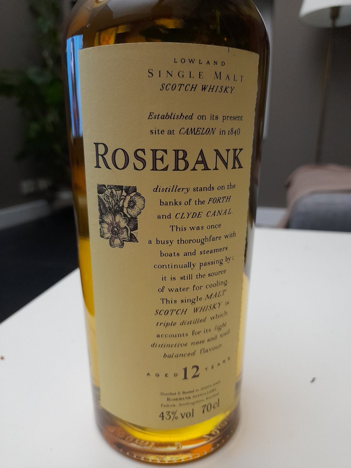 Rosebank 12 Years Old – Flora & Fauna, Ophalen of Verzenden, Zo goed als nieuw