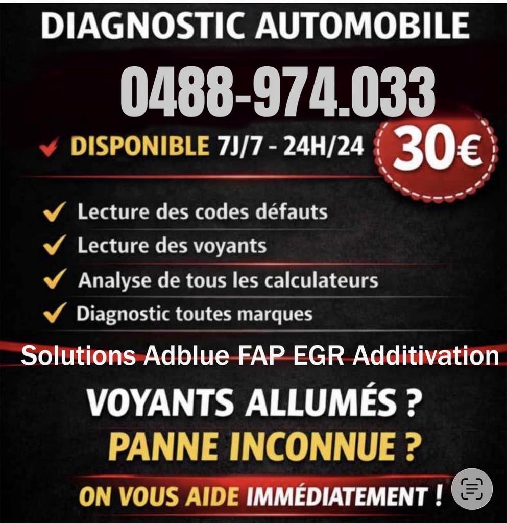 DIAGNOSTIQUE 7/7 —-0488974033——-, Enlèvement