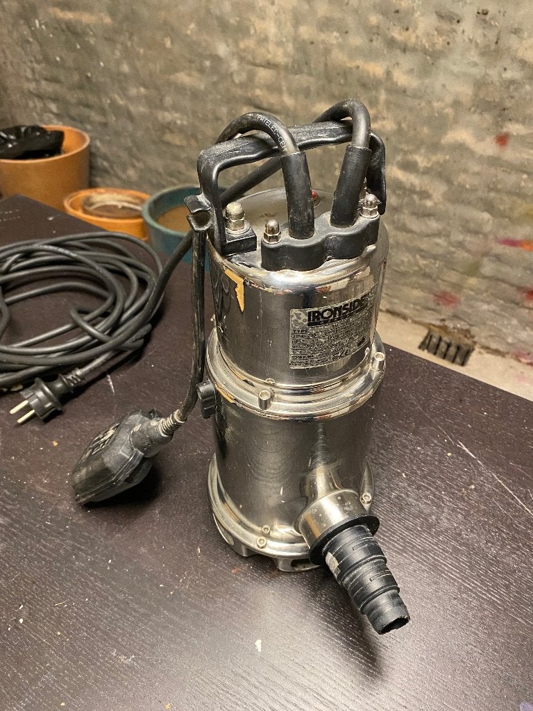 Dompelpomp Ironside MX1000, Tuin en Terras, Ophalen of Verzenden, Gebruikt, Elektrisch, Dompelpomp