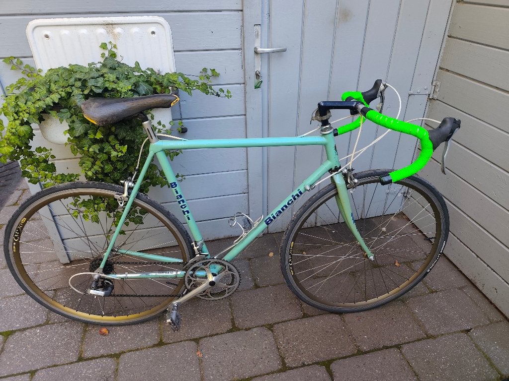 Retro koersfiets Bianchi, Vélos & Vélomoteurs, Enlèvement, Comme neuf