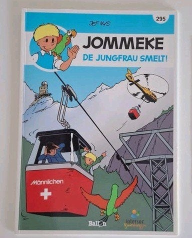 Boek Jommeke, De Jungfrau smelt! = intersoc-uitgave, Ophalen of Verzenden