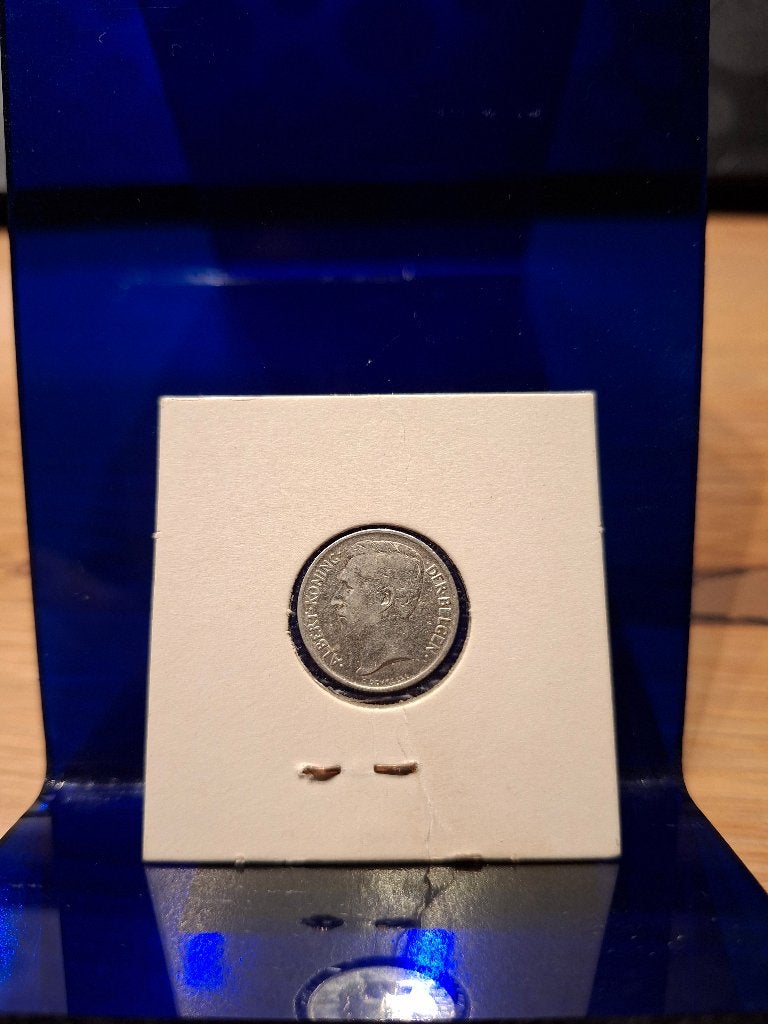 12 zilveren munten van 50 centiem – Albert I – 1910 tot 1912, Ophalen, Zilver, Losse munt, Zilver